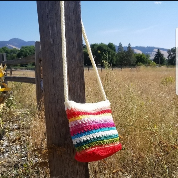 Handbags - 🌠Host Pick🌠NWOT Rainbow Crossbody Purse